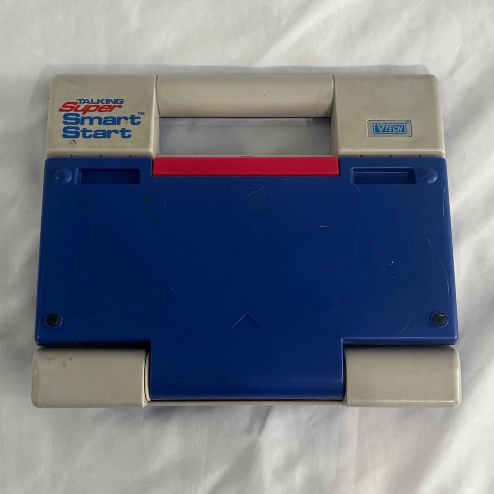 Vintage VTech Talking Super Smart Start Educational Learning Laptop Toy 1992